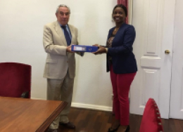 Entrega da Ata e a Declaração de Maputo do XVII Encontro de Procuradores-Gerais da CPLP