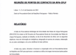 1ª Reunião da Rede de Procuradores Antidrogas CPLP – Conclusões