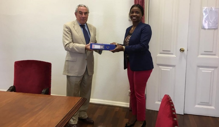 Entrega da Ata e a Declaração de Maputo do XVII Encontro de Procuradores-Gerais da CPLP